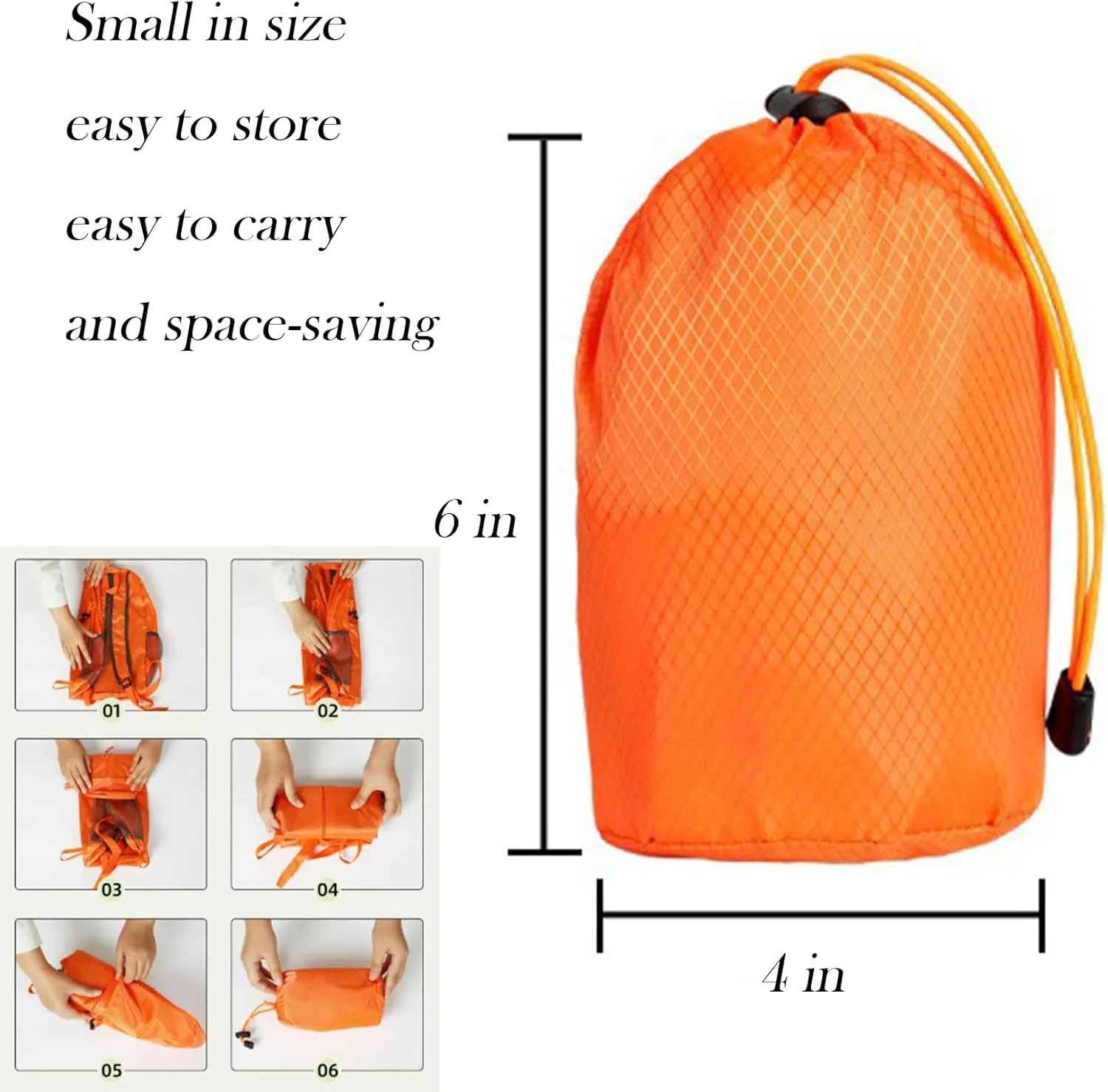 15L Lightweight Packable Backpack, Foldable Hiking Bag, Travel Backpack for Women Man, Waterproof Outdoor Camping Day Pack, Green