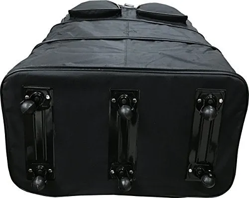 30"/36"/40"/ Rolling Wheeled SuitCase (40", Black)