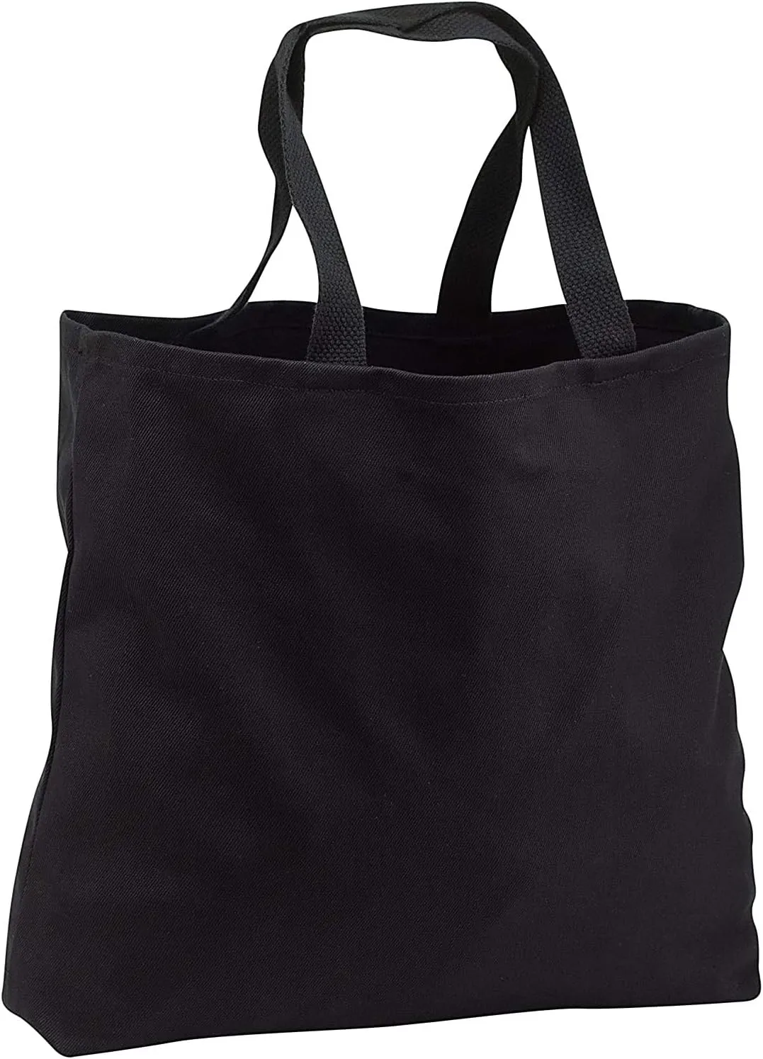 3dRose Black Tote Bag JUMBO 20w x 15h x 5d - Variegated Ivy Acrylic Painting - Ivy Leaves