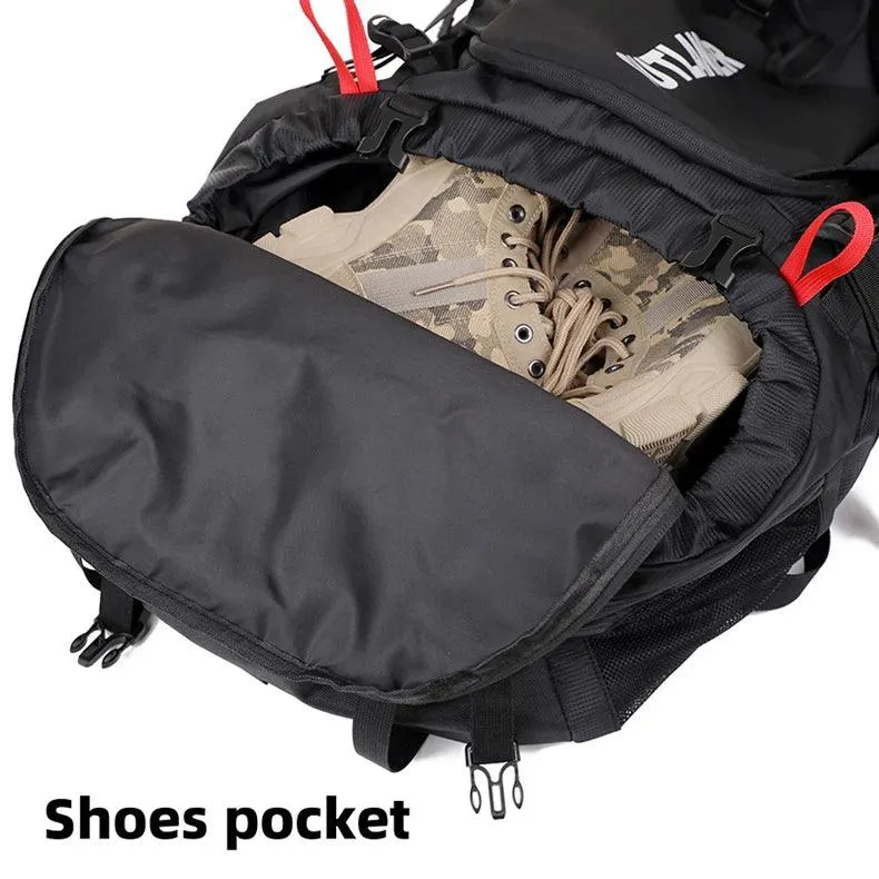 60L Camping & Hiking Backpack – Large Capacity Waterproof Travel Rucksack 🏕️