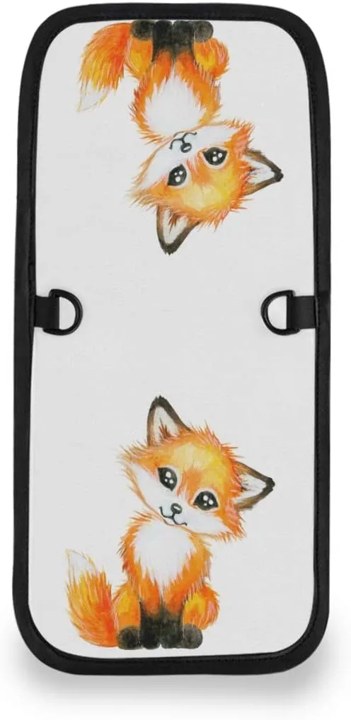 ALAZA Cute Little Fox Animal Print Small Crossbody Wallet Purse Cell Phone Bag Rfid Passport Holder with Credit Card Slots