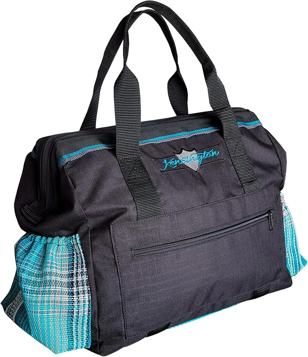 All-Around Tote Carry Bag Organizer for Horses by Kensington  Organizer Tote Bag has Pockets and Heavy-Duty Zipper (Atlantis)