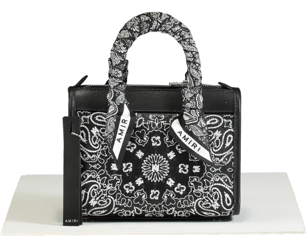 AMIRI Bandana Micro Triangle Handbag