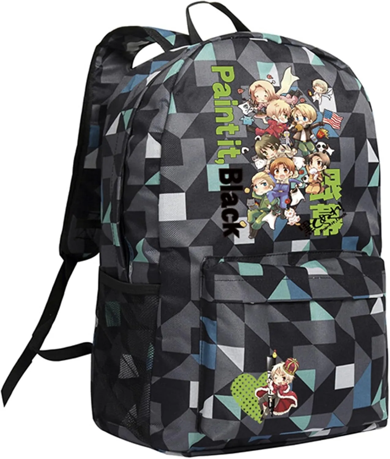 Anime Axis Powers Hetalia Backpack School Bag Rucksack Daypack Bag 23