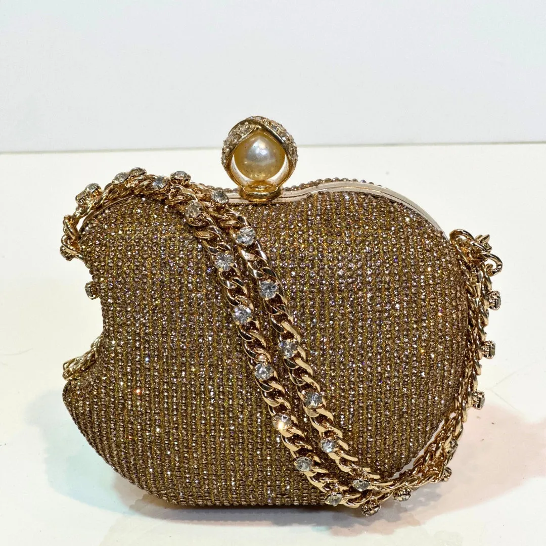 Apple Bridal Clutch
