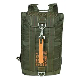 ARYMCAMOUSA AIR Force Parachute Buckles Hook Water Resistant Rucksacks Nylon Large Tactical Backpack Deployment Bag #7 for Military Camping Hunting Hiking Motorbike Travelling Gym