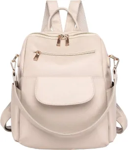 ASDSSRY Women Fashion Backpack Purse Waterproof Bookbags Travel Shopping Rucksack Convertible Ladies Shoulder Bag