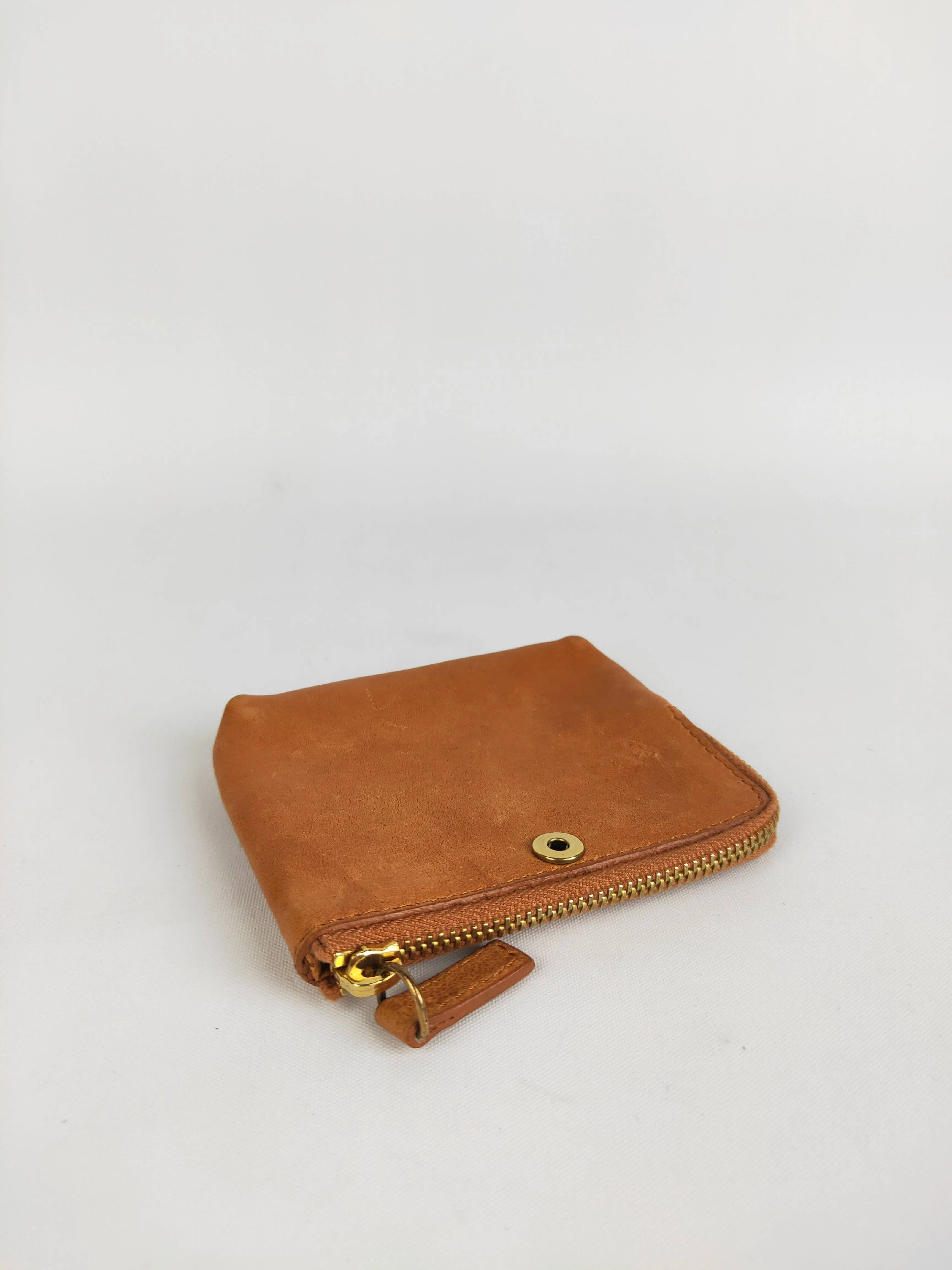 Authentic Celine Paris tan leather wallet