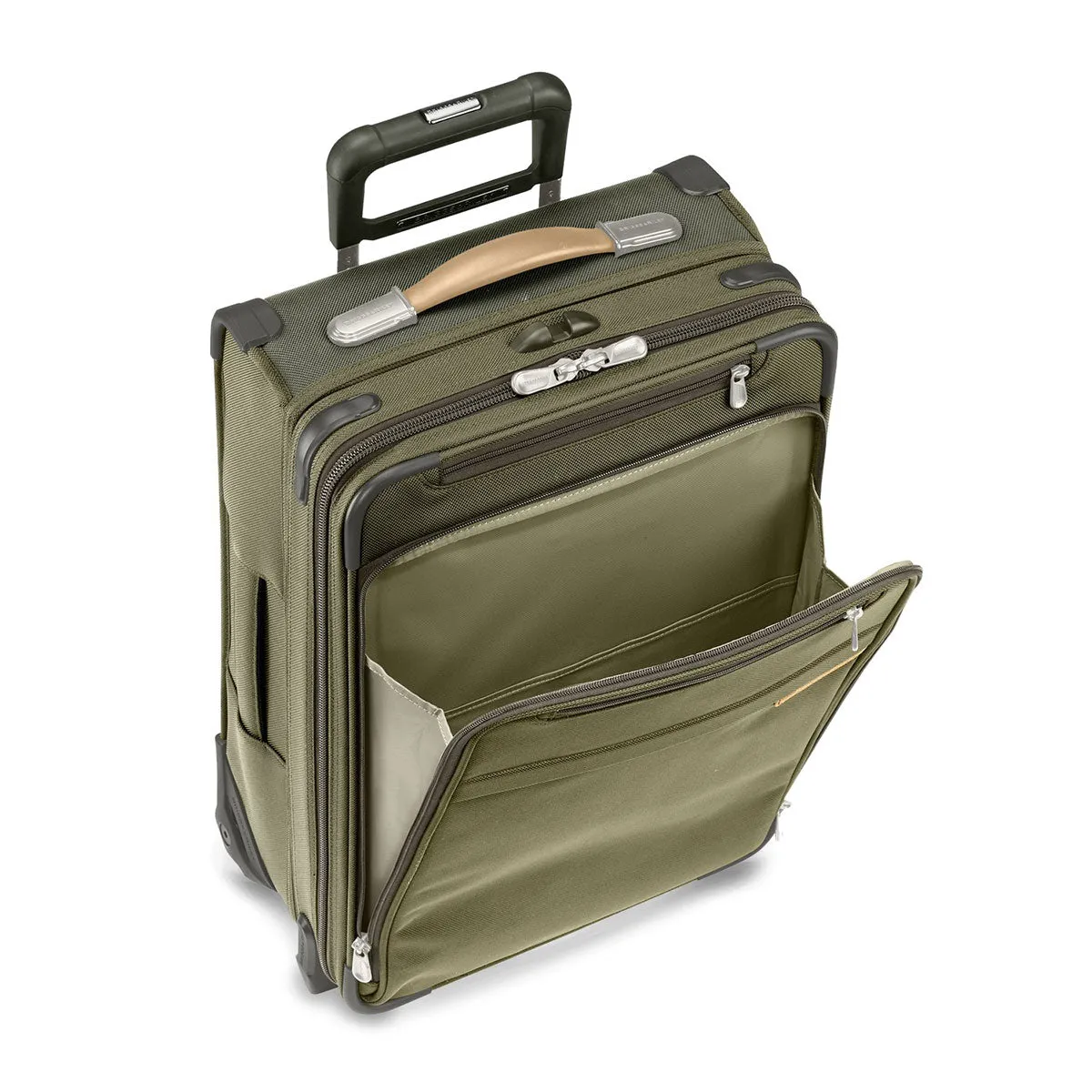 Briggs & Riley Olive Baseline Large Expandable Upright