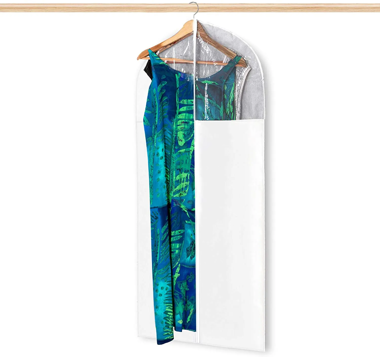 Canvas Gusseted Garment Bag Hanger - 24 x 54 Inch