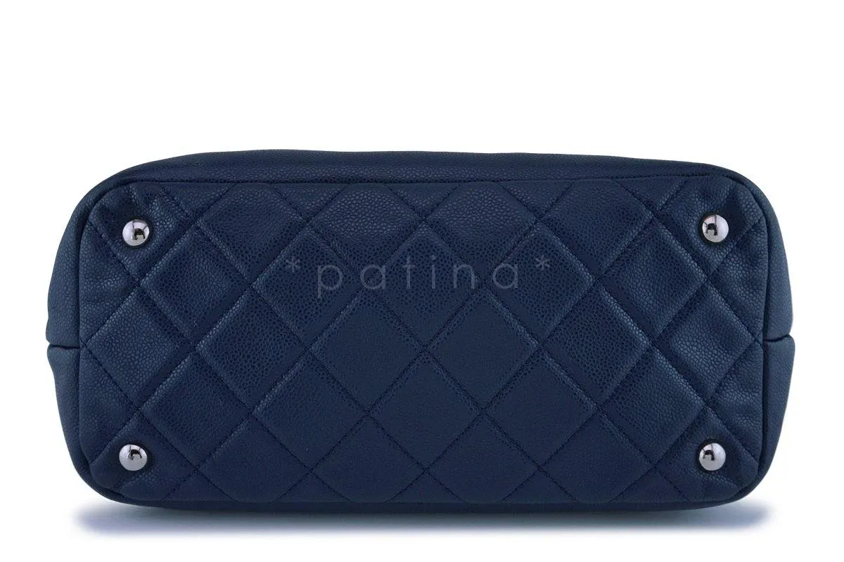 Chanel Blue Caviar Timeless Tote GST Grand Shopping Bag