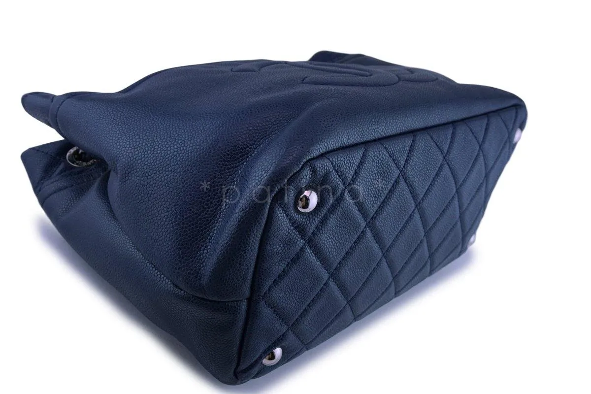 Chanel Blue Caviar Timeless Tote GST Grand Shopping Bag