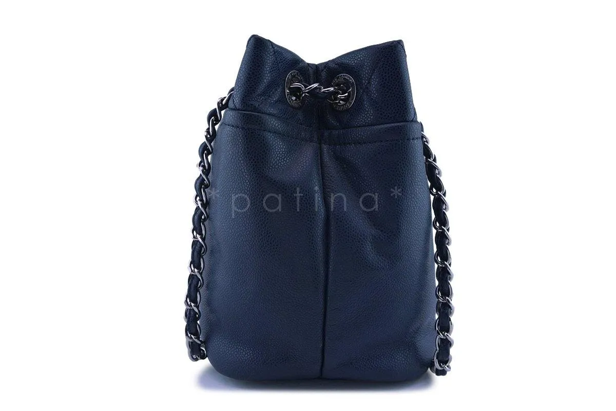 Chanel Blue Caviar Timeless Tote GST Grand Shopping Bag