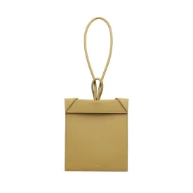 Click Small Wristlet Handbag - Mustard