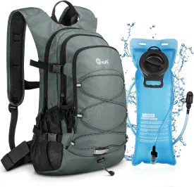CVLIFE Hydration Backpack with 3L Water Bladder, Hiking Water Backpack for Men Women, Lightweight Insulation Hydration Pack