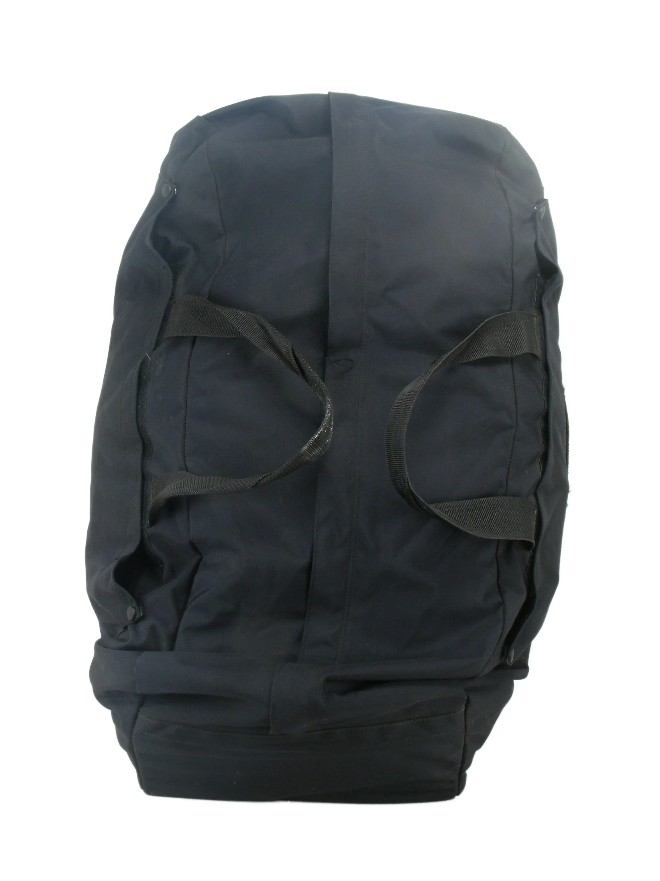 Dutch Black Military Holdall/Deployment Bag/rucksack - Dutch Army Surplus