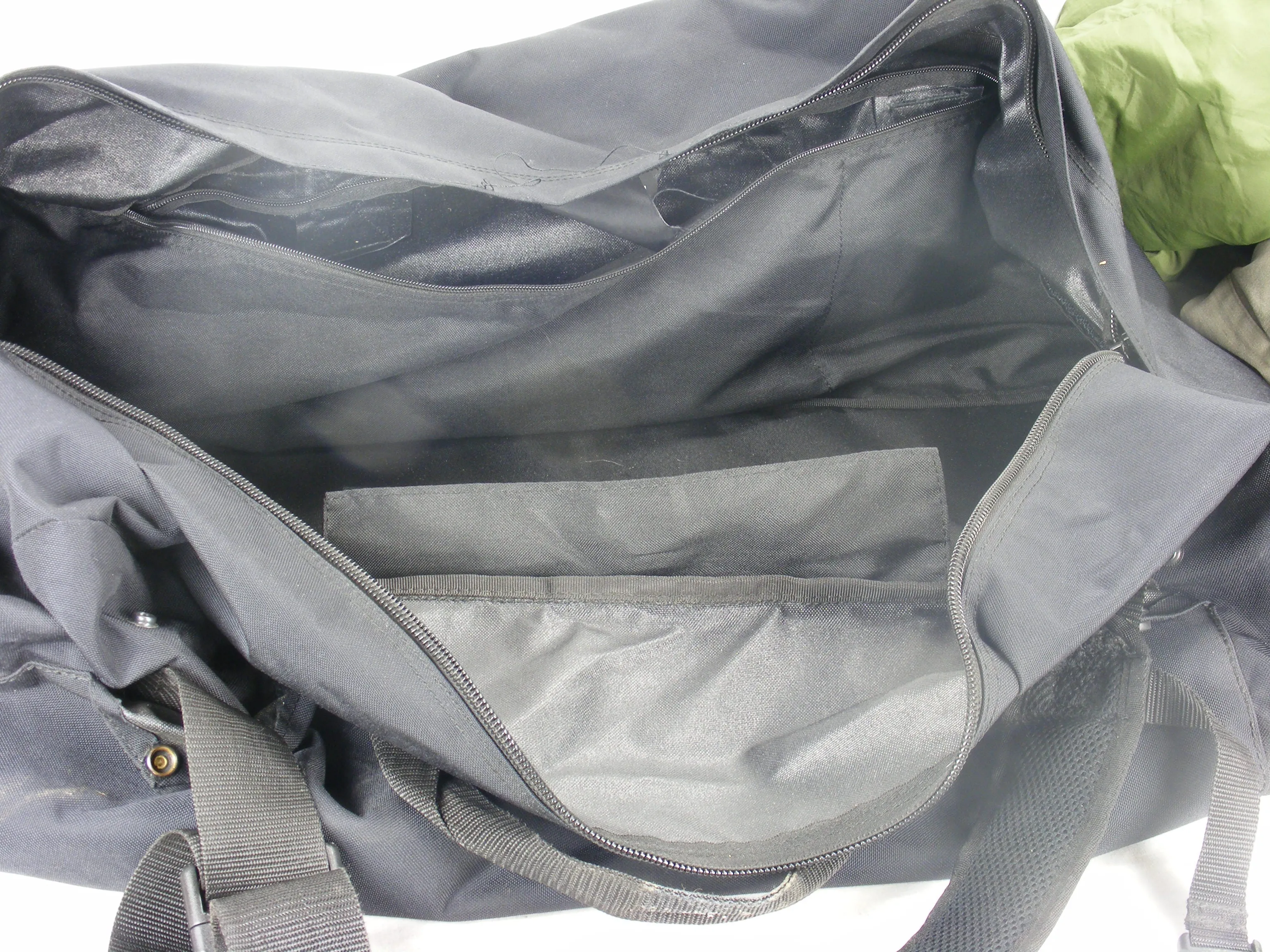 Dutch Black Military Holdall/Deployment Bag/rucksack - Dutch Army Surplus