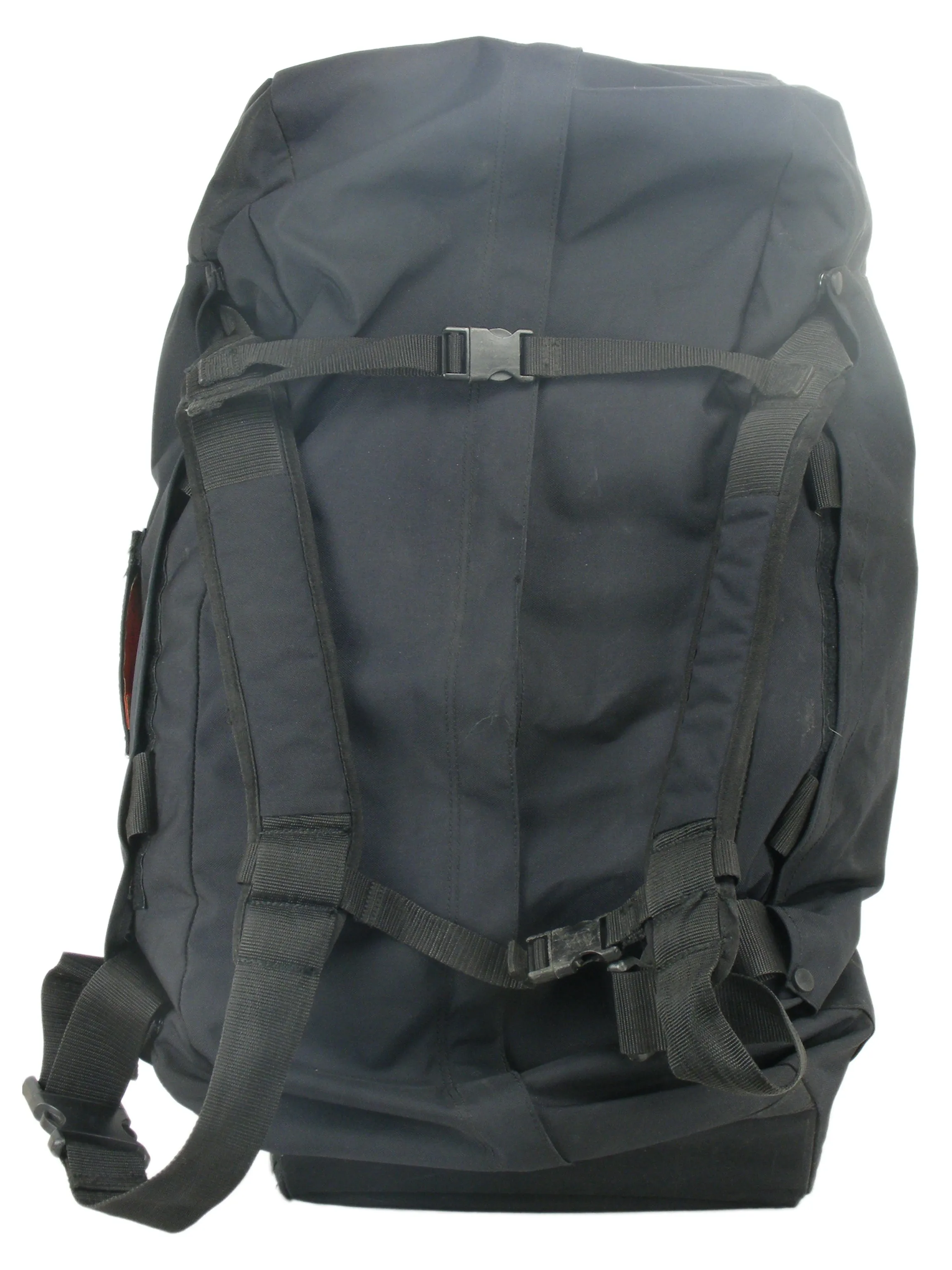 Dutch Black Military Holdall/Deployment Bag/rucksack - Dutch Army Surplus