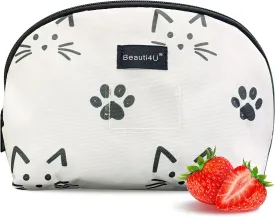 Freezable Lunch Bag - Shell Shape Small Cooler Bag - Freezable Snack Bag - Small Lunch Bag - Mini Cooler Snack Bag For Travel - Lunch Snacks (CAT)