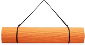 Gaiam Essentials Premium Yoga Mat with Yoga Mat Carrier Sling (72"L x 24"W x 1/4 Inch Thick)