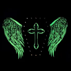 Glow Angel Wings Convertible Backpack