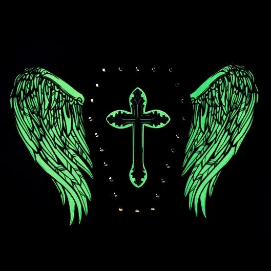 Glow Angel Wings Convertible Backpack