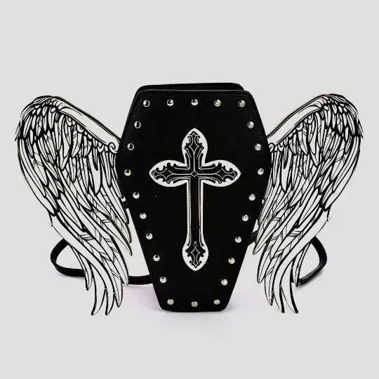 Glow Angel Wings Convertible Backpack