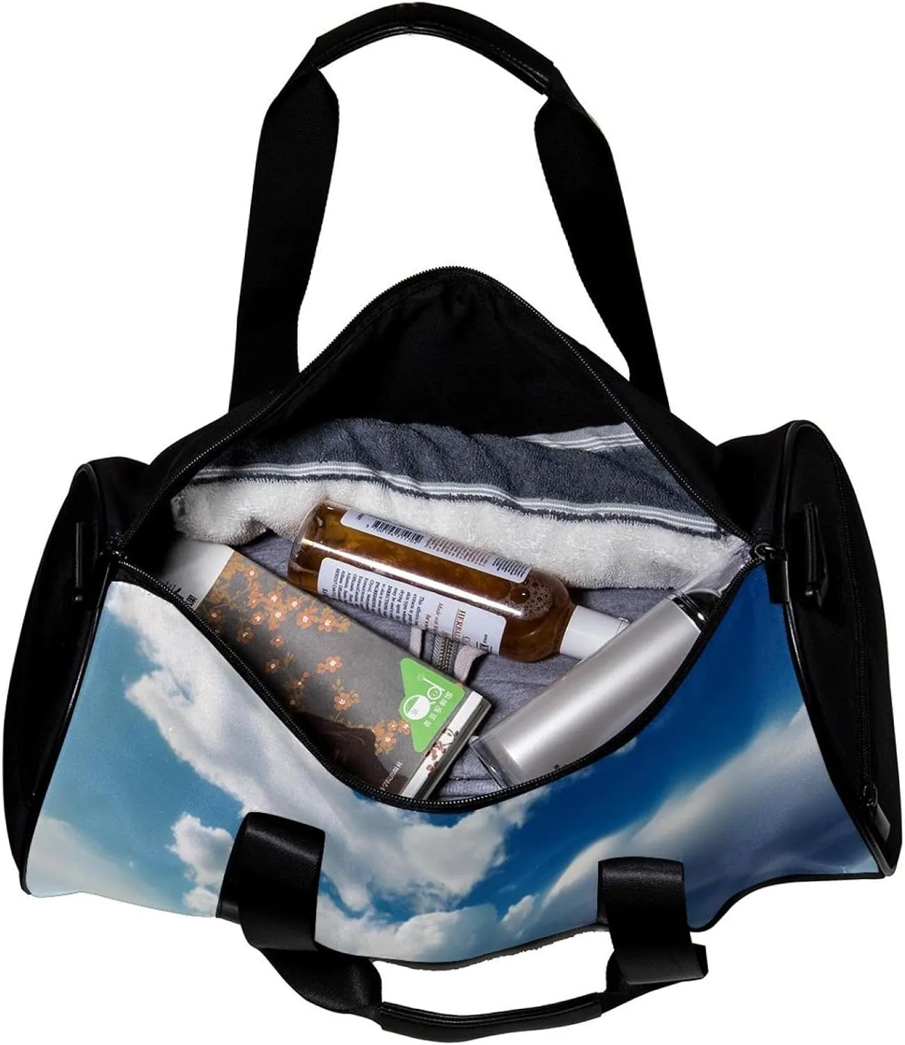 Gym Bags for Women,Duffle Bag for Travel,White Sand Desert,Gym Bag for Men