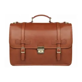 Handmade Full Grain Men's Leather Briefcase