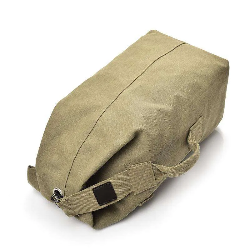 Haverson Canvas Backpack Rucksack Travel Carryall Bag