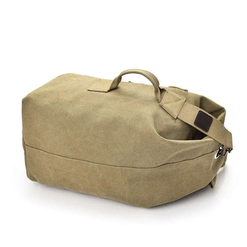 Haverson Canvas Backpack Rucksack Travel Carryall Bag