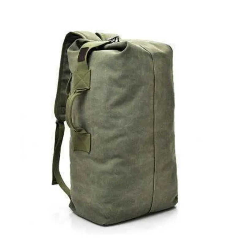 Haverson Canvas Backpack Rucksack Travel Carryall Bag