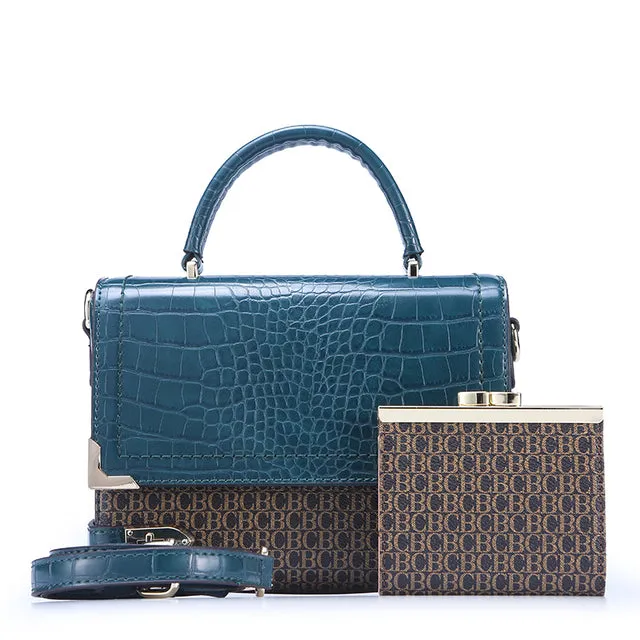 High-end Designer Leather Shoulder Handbag