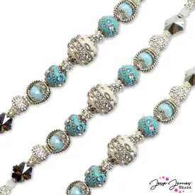 Holiday Bead Strand in Abominable
