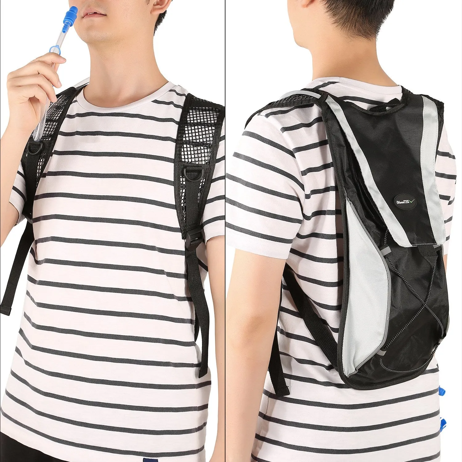 Hydration Backpack Pack with 2L Water Bladder