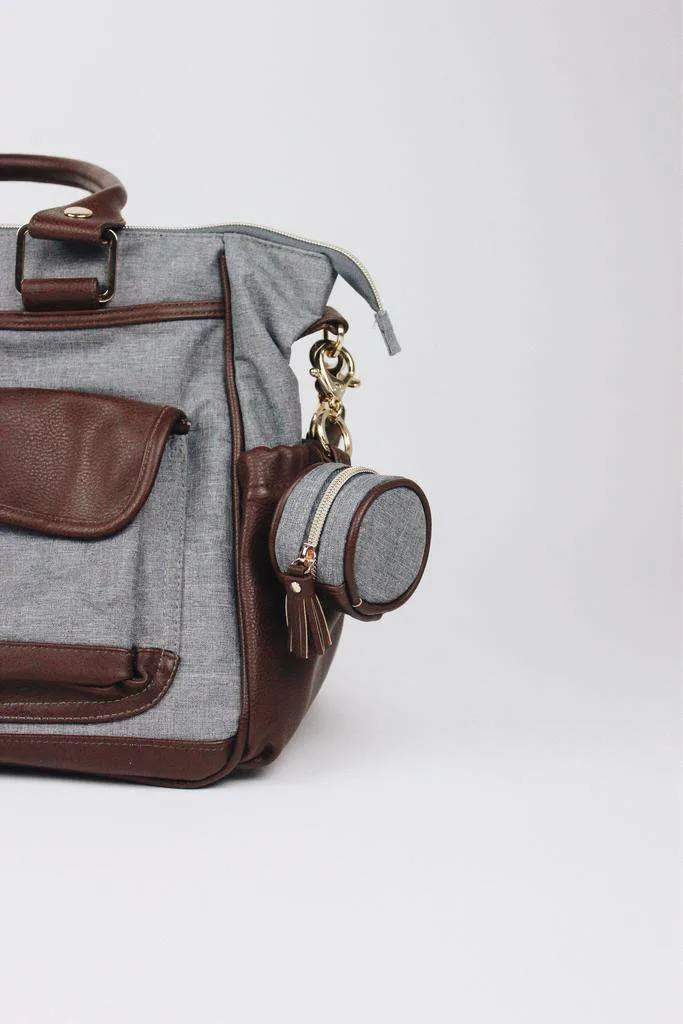 Itzy Ritzy - Handsome Heather Gray Charm Pod