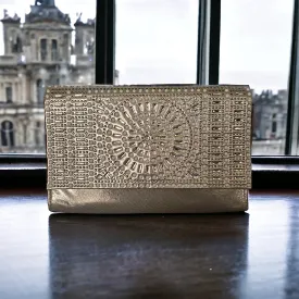 JESSICA MCCLINTOCK Beaded Opal Stone Nora Bag