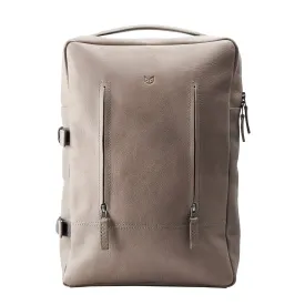 Laptop Backpack for Men. Grey Travel Rucksack, Handmade Minimalist Bookbag Daypack, Camera Designer Bag, Work Urban City Back Pack. Mens Gifts