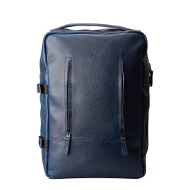 Laptop Backpack for Men. Ocean blue Travel Rucksack Daypack, Handmade Minimalist Bookbag, Camera Designer Bag, Work Urban City Back Pack. Mens Gifts