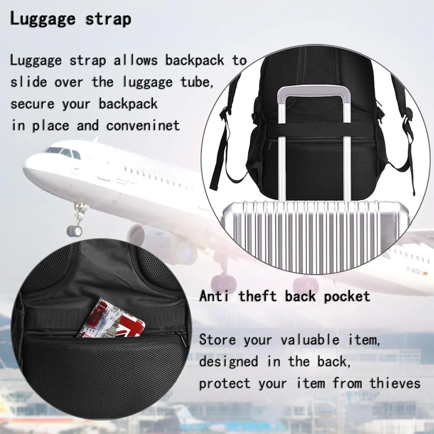 LGBT Rainbow Gay Pride Flag LGBTQI Travel Laptop Backpack Casual Daypack Large Notebook Rucksack Business Bag Sports Bags with USB Charging Port for Gym Yoga Hiking