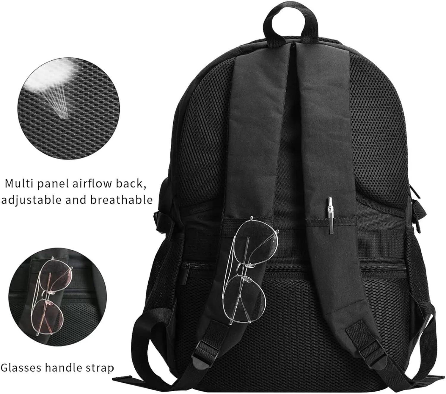 LGBT Rainbow Gay Pride Flag LGBTQI Travel Laptop Backpack Casual Daypack Large Notebook Rucksack Business Bag Sports Bags with USB Charging Port for Gym Yoga Hiking