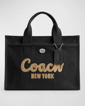 Logo Canvas Cargo Tote Bag