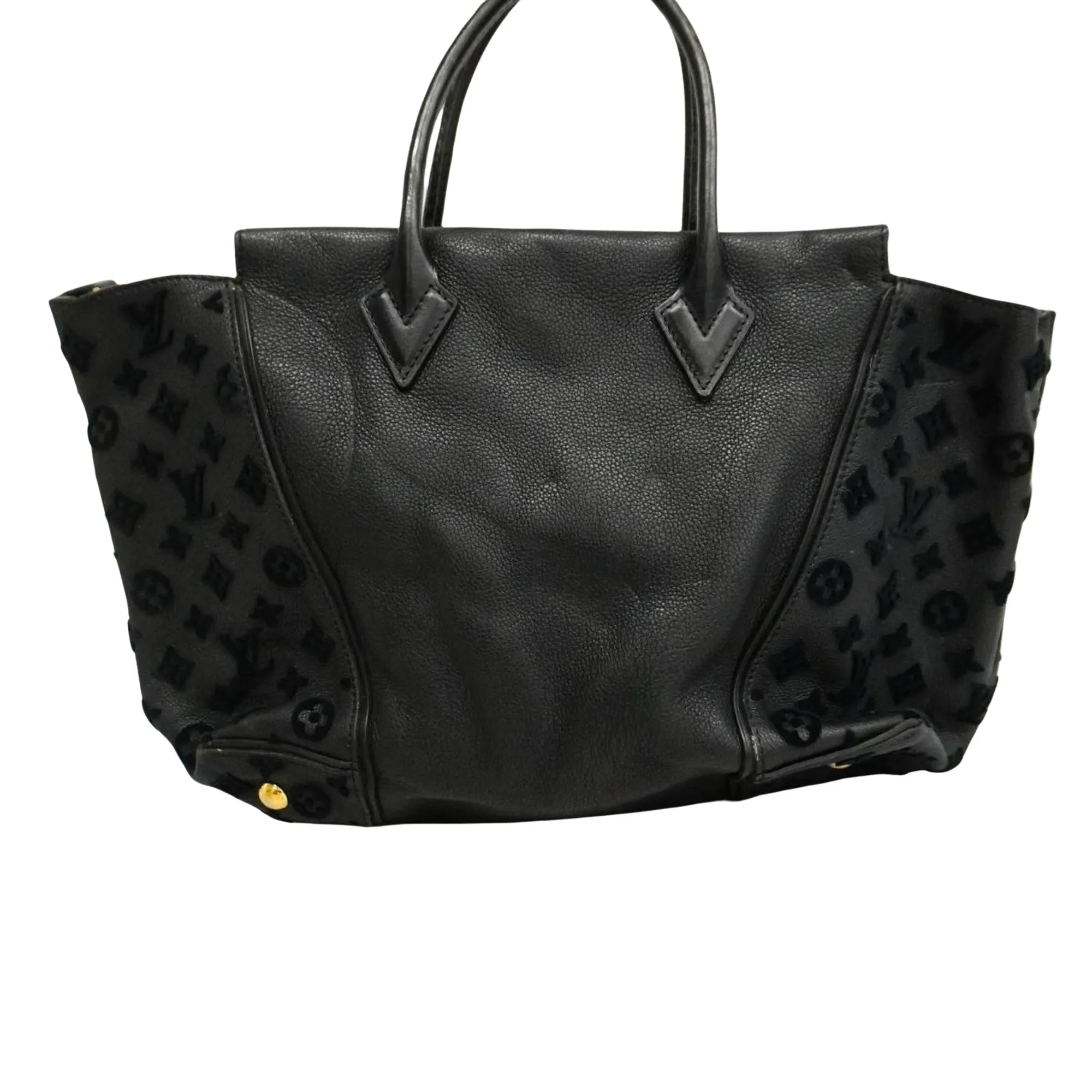 Louis Vuitton Tote W  Leather Tote Bag ()