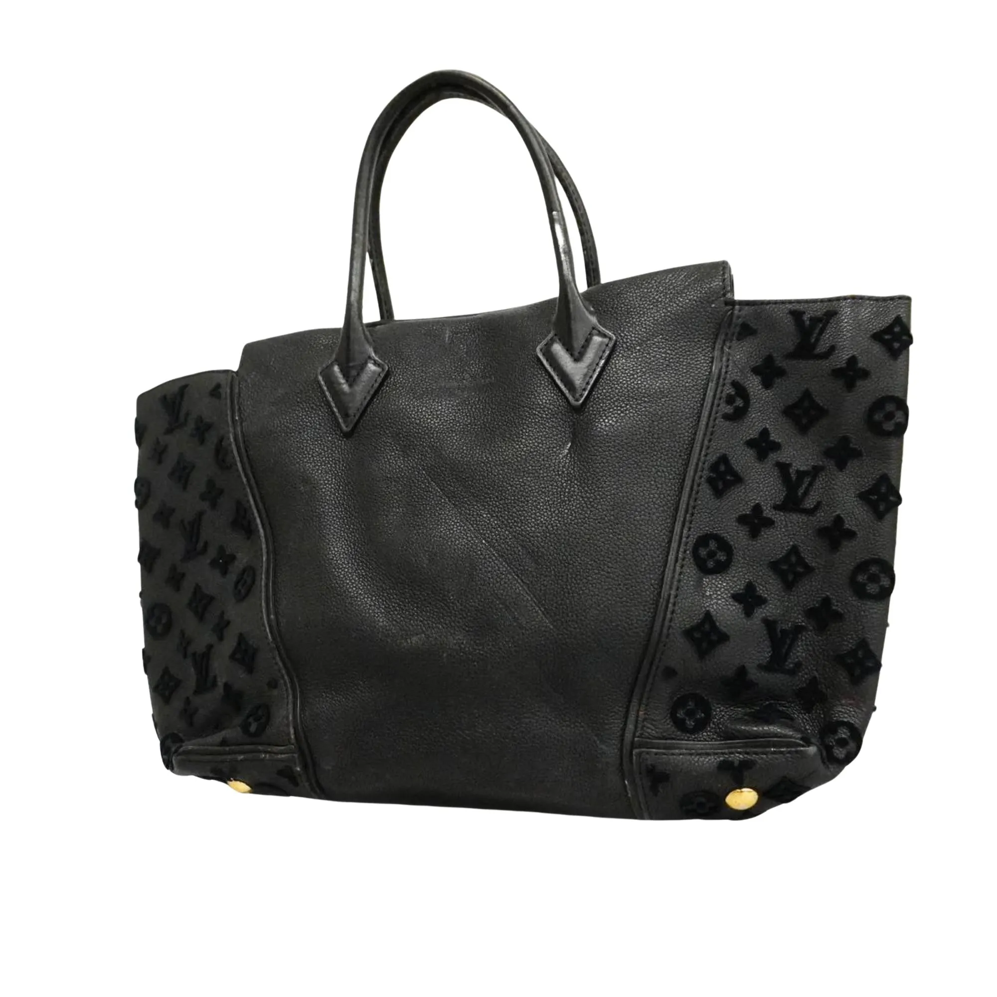 Louis Vuitton Tote W  Leather Tote Bag ()