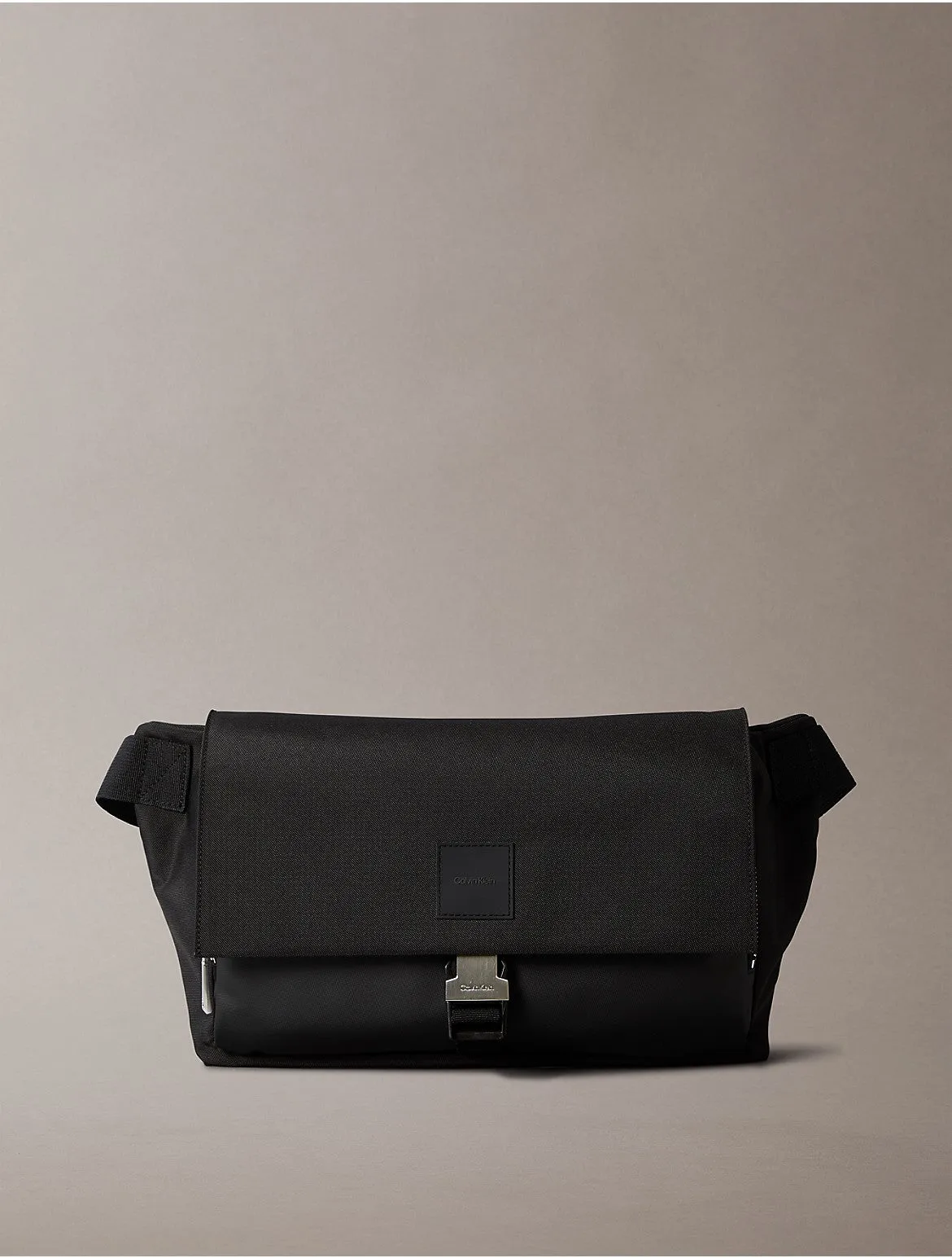 Men's Utility Messenger Sling Bag - Black