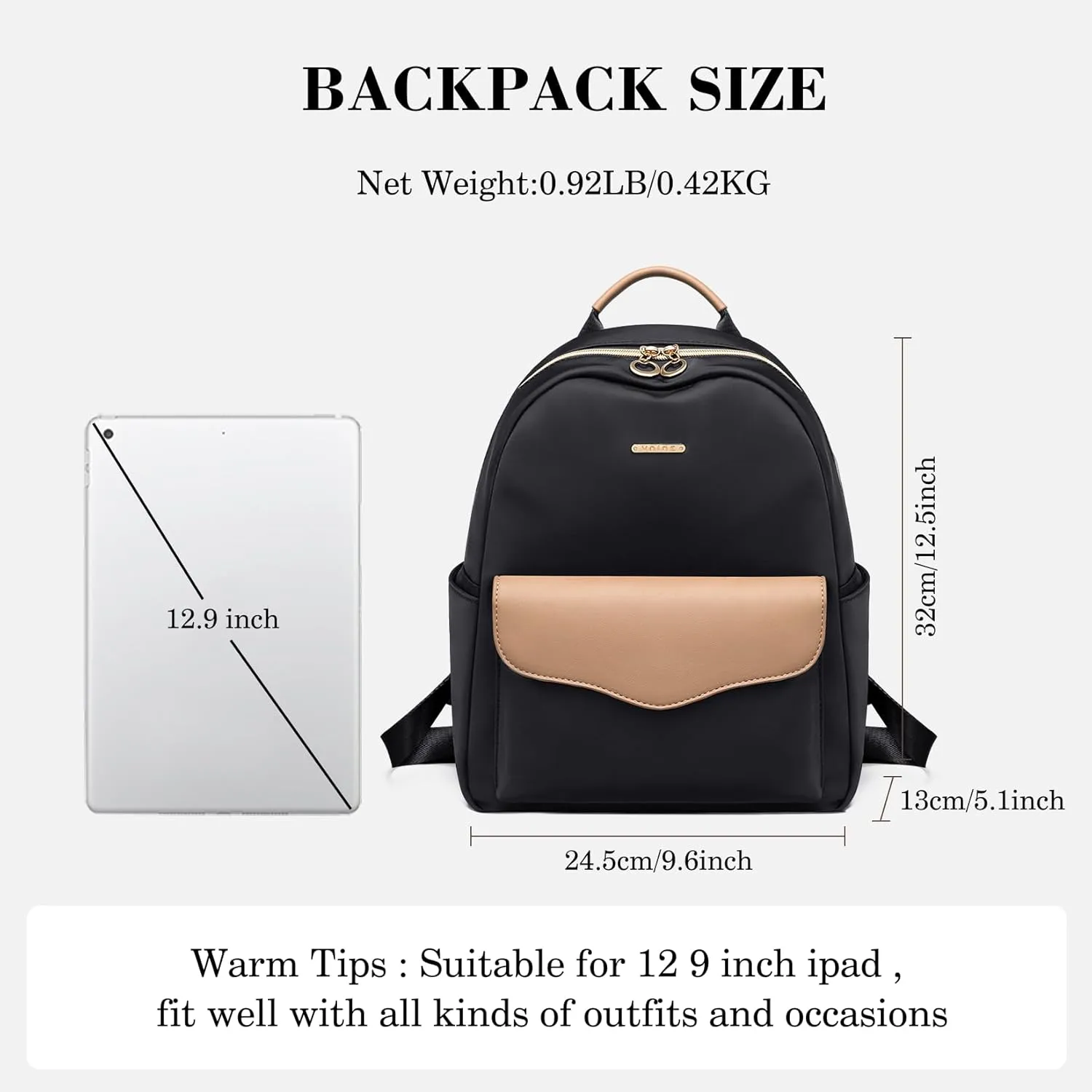 Mini Backpack Purse for Women Small Bookbag Stylish Waterproof Backpack Cute for Ladies Lightweight Travel Bag Shoulder Bag for College Daily Work