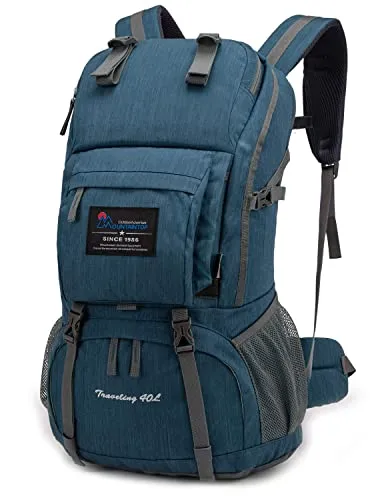 MOUNTAINTOP 40L Hiking Backpack for Women & Men Outdoor