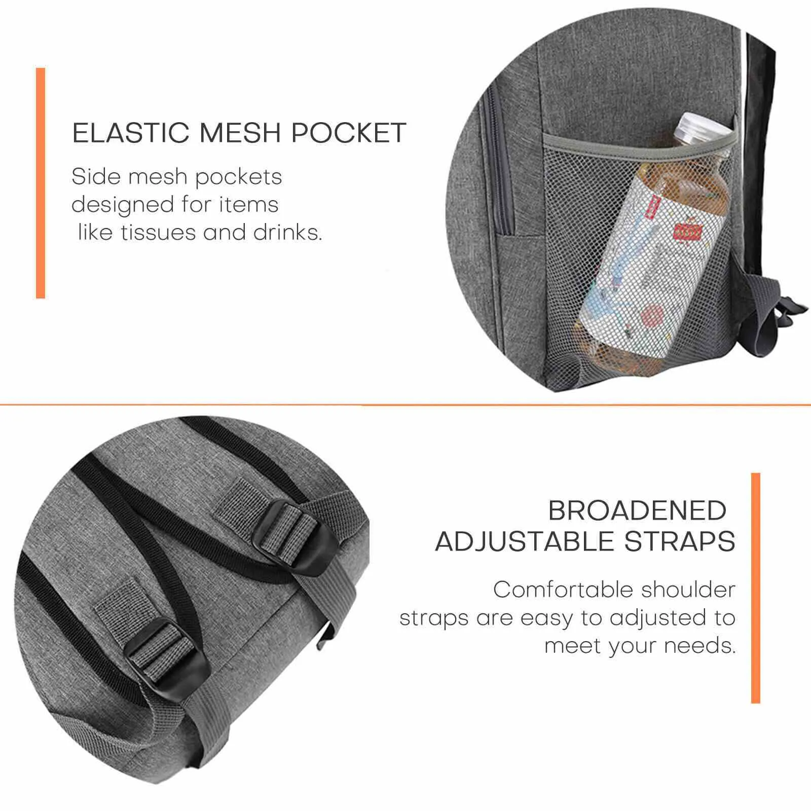 Oxford Cooler Backpack for Lunch Picnic