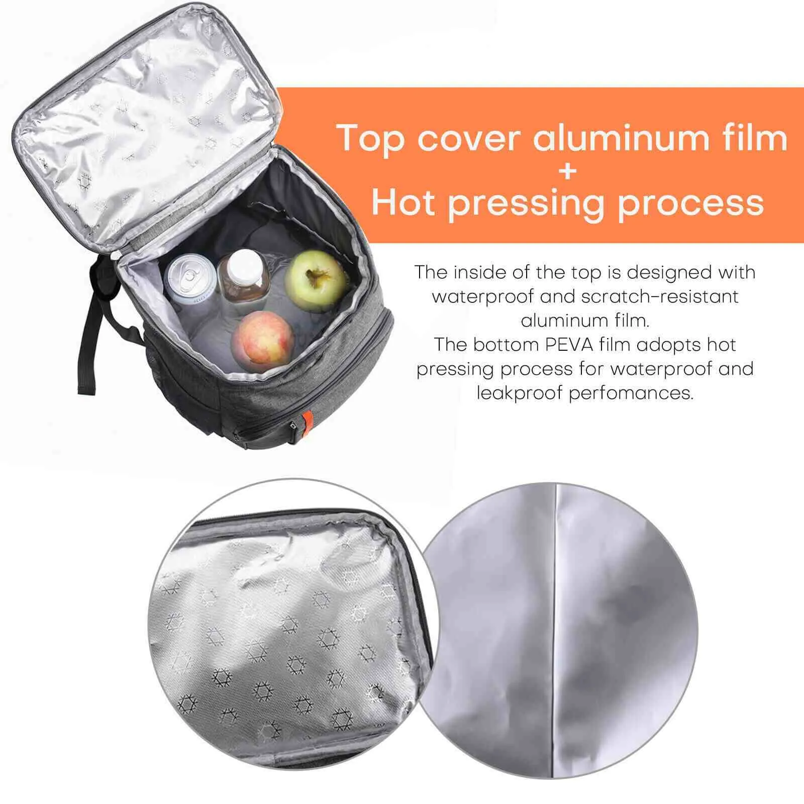 Oxford Cooler Backpack for Lunch Picnic