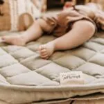 Play and Go - Organic Baby Mat - Meadow Green